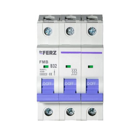 FMB-B 6kA 3P 32 х-ка B Автоматический выключатель